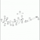 2017 1290 SUPER DUKE GT GREY CHASSIS Side   /   center st and