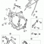 125 SX CHASSIS Рама