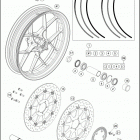 2017 1290 SUPER DUKE GT GREY CHASSIS Переднее колесо