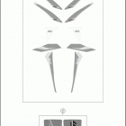 2017 50 SX CHASSIS Наклейки