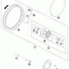 50 SX CHASSIS Переднее колесо