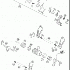 2017 FE 450 ENGINE Shifting mechansim