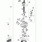 50 SX MINI ENGINE Карбюратор