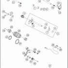 2017 1290 SUPER ADVENTURE R ENGINE Механизм переключения