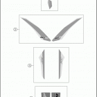 2017 250 XC-F CHASSIS Наклейки