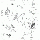 2017 TE 250 ENGINE Система зажигания
