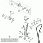 2017 701 ENDURO ENGINE Газо-распределительный механизм