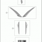 2017 350 SX-F CHASSIS Наклейки