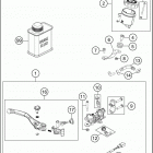 2017 1290 SUPER ADVENTURE R CHASSIS Главный цилиндр тормозной