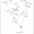 2017 690 DUKE WHITE CHASSIS Ev aporative canister