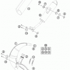 50 SX MINI CHASSIS Глушитель