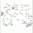 2017 450 EXC-F SIX DAYS CHASSIS Электрика
