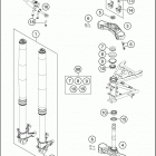 2017 1290 SUPER ADVENTURE T CHASSIS Передняя вилка