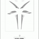 2017 65 SX CHASSIS Наклейки