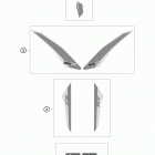 125 SX CHASSIS Наклейки