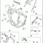 2017 450 SX-F CHASSIS Рама