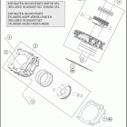 2017 1290 SUPER ADVENTURE T ENGINE Цилиндры