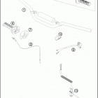 2017 50 SX CHASSIS Руль
