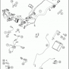 2017 390 DUKE BLACK ABS CHASSIS Электрика
