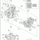 2017 FE 350 ENGINE Картер двигателя