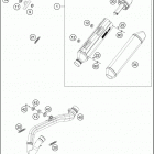 2017 FE 501 CHASSIS Глушитель