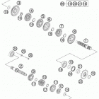 65 SX ENGINE Gearbox