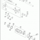 2017 690 DUKE WHITE ENGINE Механизм переключения