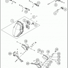 2017 1290 SUPER ADVENTURE T CHASSIS Фара