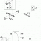250 XC-W CHASSIS Instruments   /   lockset