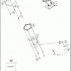 2017 690 DUKE WHITE CHASSIS Топливный насос