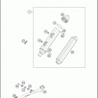 2017 250 EXC-F CHASSIS Глушитель