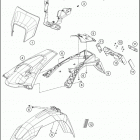 2017 FE 501 CHASSIS Обтекатель, крылья