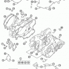 85 SX ENGINE Картер двигателя