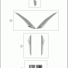 2017 450 XC-F CHASSIS Наклейки
