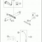 2017 TE 250 CHASSIS Панель приборов