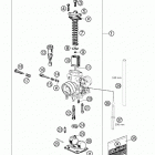 50 SX ENGINE Карбюратор