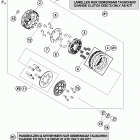 50 SX MINI ENGINE Сцепление