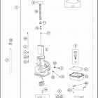2017 150 XC-W ENGINE Carburettor