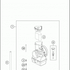 2017 150 SX ENGINE Additional parts