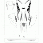 2017 450 EXC-F SIX DAYS CHASSIS Наклейки