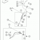 2017 1290 SUPER ADVENTURE T CHASSIS Тормозной цилиндр задний