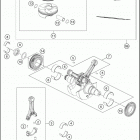 2017 1290 SUPER ADVENTURE T ENGINE Crankshaft , piston