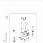 150 SX ENGINE Additional parts