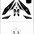 2017 690 DUKE ORANGE CHASSIS Наклейки