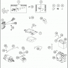 2016 250 XCF-W CHASSIS Электрика