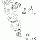 2016 1290 SUPER ADVENTURE CHASSIS Амортизатор