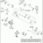 2016 1190 ADVENTURE GREY ENGINE Механизм переключения