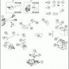 2016 350 EXC-F CHASSIS Электрика