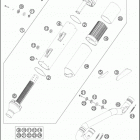 2016 500 EXC CHASSIS Глушитель
