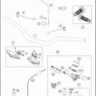 2016 200 XC-W CHASSIS Руль
